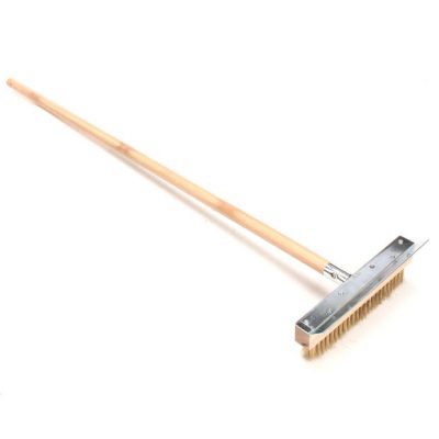 BAKERS PRIDE    T5149X     DECK/SCRAPER BRUSH W/WOOD HAND