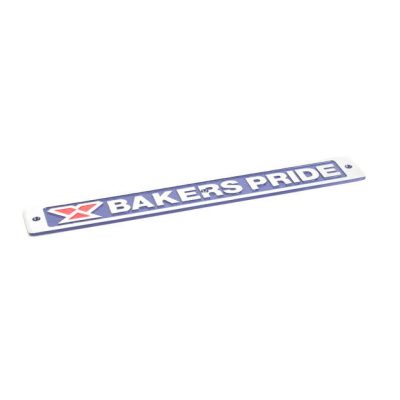 BAKERS PRIDE    U1043X     NAMEPLATE; BAKERS PRIDE; BLUE[