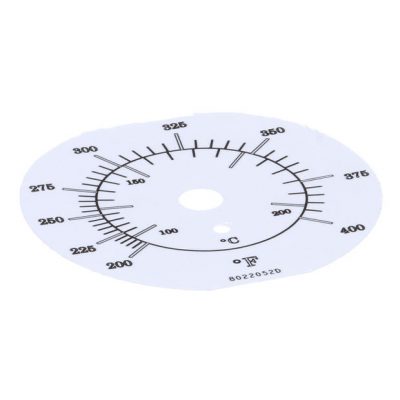 FRYMASTER    802-2052     LABEL TMT DIAL