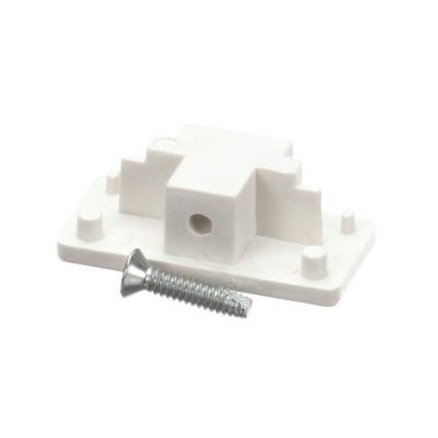 HATCO    02-19-172-02     WHITE TRACK END CAP