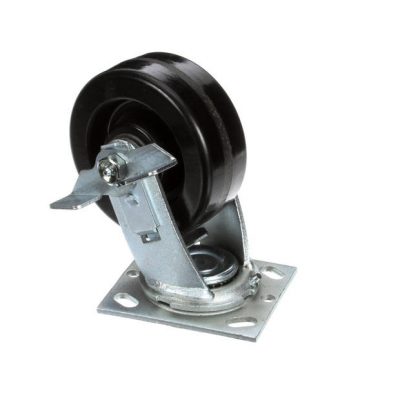 MIDDLEBY    22290-0009     CASTER,SWIVEL W/BRAKE FLAT PLATE