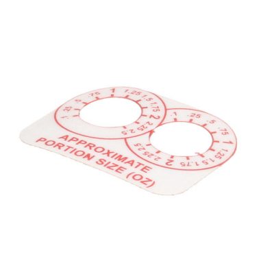 STAR    2M-Z10208     LABEL, PORTION CONTROL